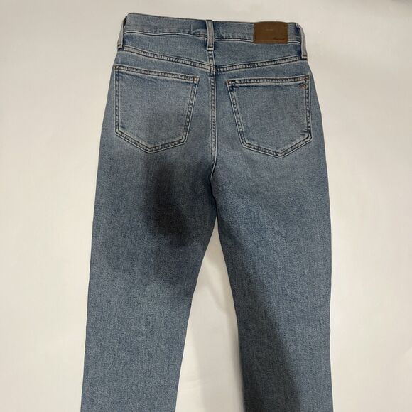 Sz 24 Madewell The Perfect Vintage Straight Jean in Kingsbury Wash - Picture 11 of 11